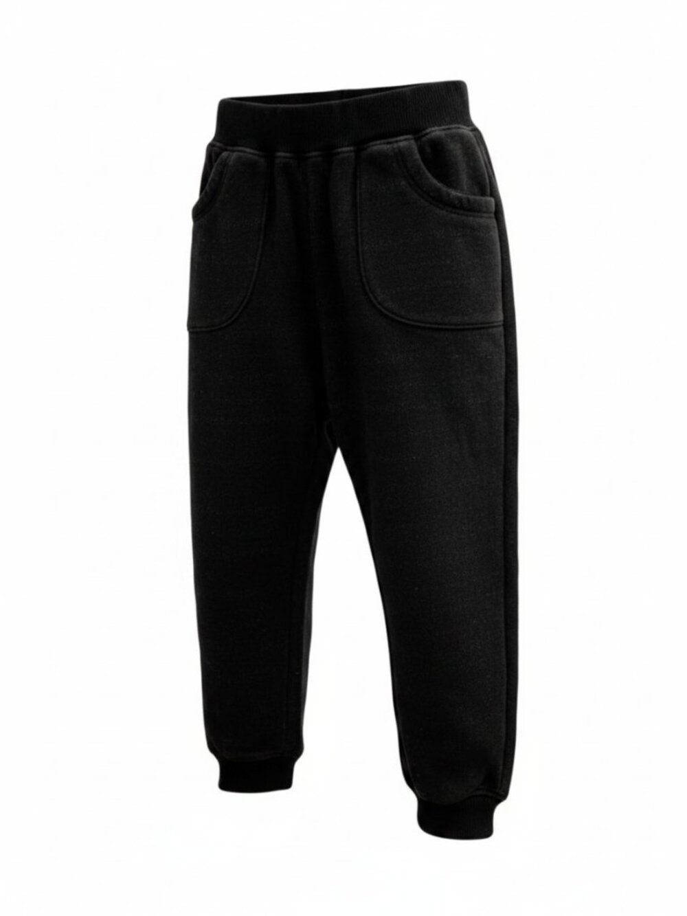 5 for $25 ✨ Kapital K Boys Black Sweatpants with Elastic Waist and Bottom